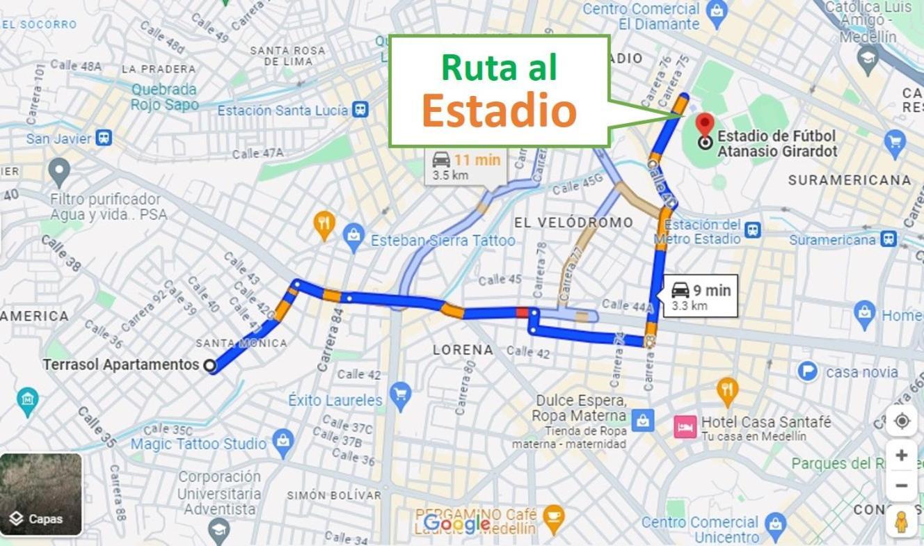 Apartment Con Parqueadero Y Vista A La Ciudad Medellin
